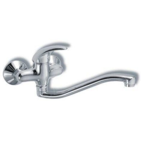 Novaservis Metalia 55 - Mélangeur lavabo mural 100 mm, chromé 55074,0