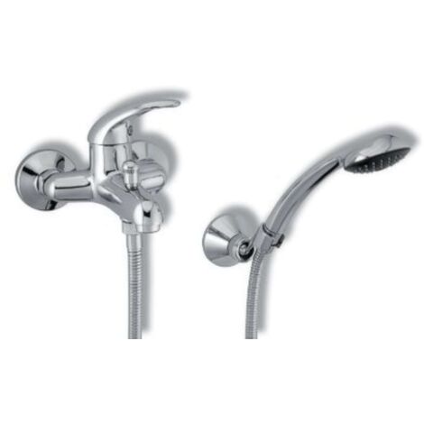 Novaservis Metalia 55 - Mezclador de bañera 100 mm, palanca médica, cromo 55024L,0