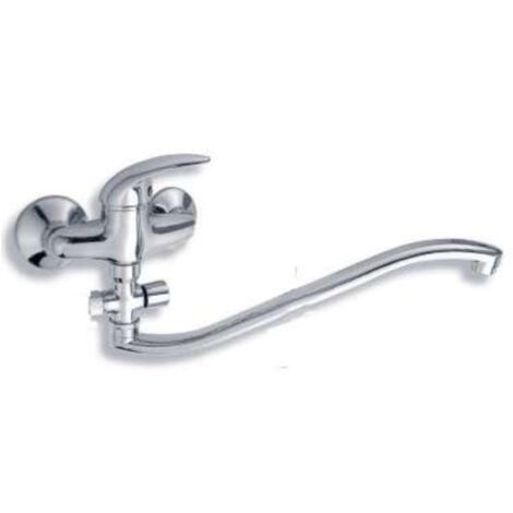 Novaservis Metalia 55 - Mezclador mural para bañera sin accesorios 100 mm, cromo 55033/1,0