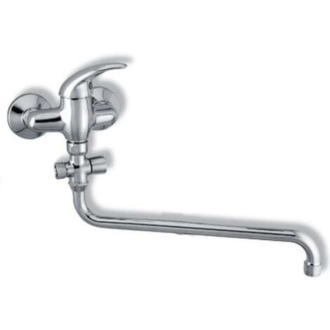 Novaservis Metalia 55 - Miscelatore per vasca da bagno a parete senza accessori 100 mm, cromo 55075/1,0