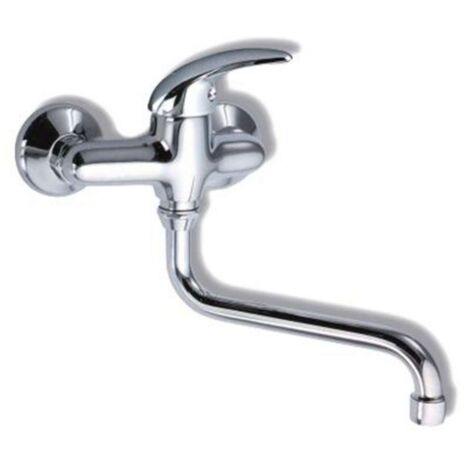 Novaservis Metalia 55 - Mitigeur d'évier 150 mm, levier médical, chrome 55070L/T,0