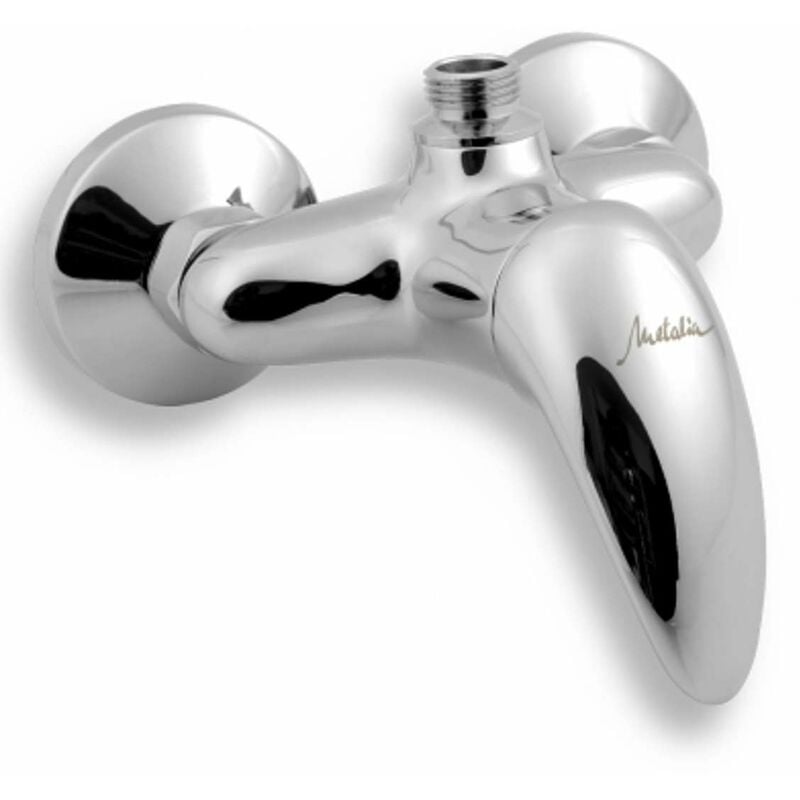Metalia 55 - Robinetterie de douche avec sortie supérieure, chrome 55066/1,0 - Novaservis