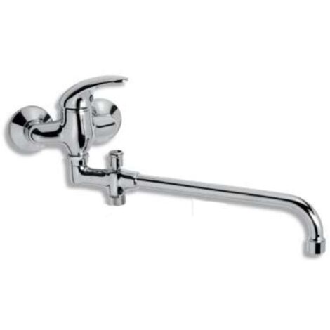 Novaservis Metalia 55 - Wand-Wannenbatterie ohne Zubehör 100 mm, Chrom 55037/1,0