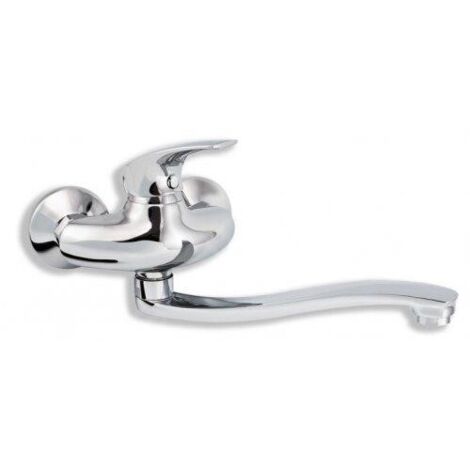 Novaservis Metalia 57 - Mélangeur lavabo mural 100 mm, chromé 57074,0