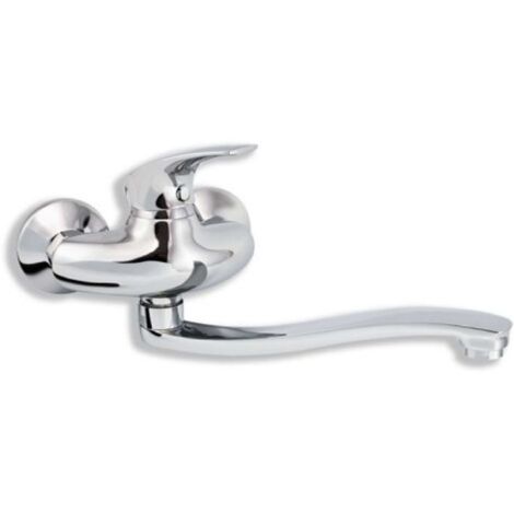 Novaservis Metalia 57 - Mezclador mural de lavabo 10 cm, cromado 57074,0