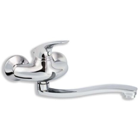 Novaservis Metalia 57 - Miscelatore per lavabo a parete 10 cm, cromo 57074,0