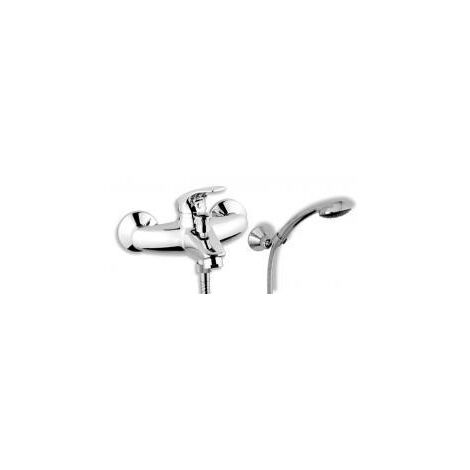 Novaservis Metalia 57 - Robinetterie de baignoire avec accessoires, chrome 57020,0