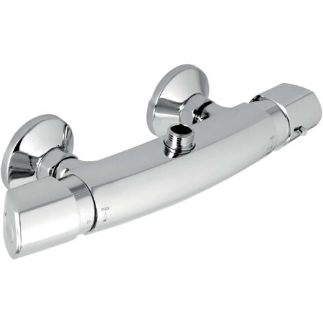 Novaservis Metalia 57 - Thermostat-Duscharmatur, Abgang oben, chrom 57963/1,0