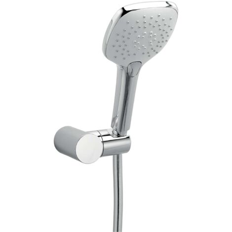 Novaservis Metalia 58 - Conjunto de cabezal de ducha, soporte y manguera, cromo MINI201,0
