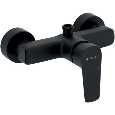 Novaservis Metalia 58 - Duscharmatur, schwarz 58062/1,5