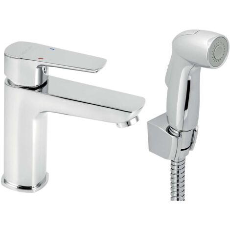 Novaservis Metalia 58 - Grifo de lavabo con ducha de bidé, cromo 58015,0