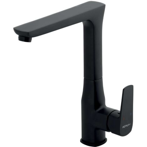 Novaservis Metalia 58 - Miscelatore da lavello, nero 58714,5