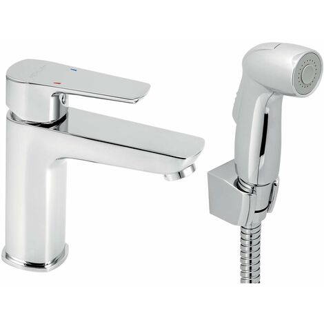 Novaservis Metalia 58 - Mitigeur de lavabo avec douchette de bidet, chrome 58015,0