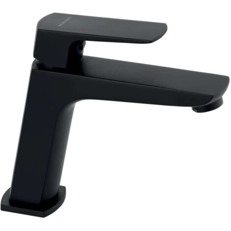 Novaservis Nobless Ego - Grifo de lavabo, negro mate 43001/1,5