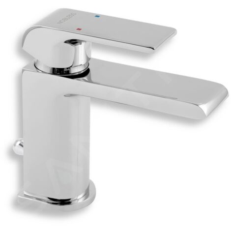 Novaservis Nobless Sharp - Mitigeur de lavabo avec vidage, chrome 37001,0