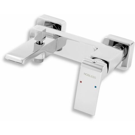 Novaservis Nobless Sharp - Robinetterie de baignoire, chrome 37020/1,0