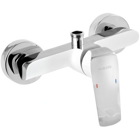 Novaservis Nobless Tina - Robinetterie de douche, blanc/chrome 38062/1,1