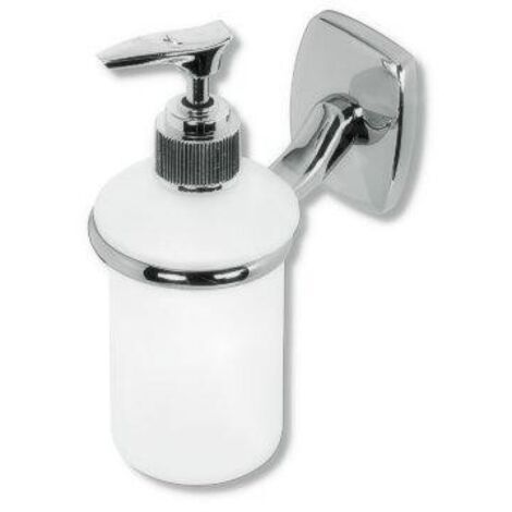 Novaservis Orfeus - Distributeur de savon avec support, chrome/verre 6955,0