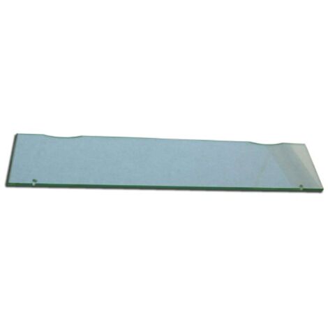 Novaservis Piezas de recambio - Estante de cristal taladrado, transparente 0153,X