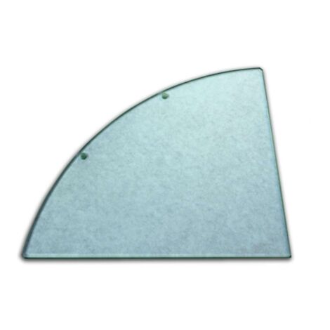 Novaservis Piezas de recambio - Estante esquinero de cristal, taladrado, transparente 0158,X