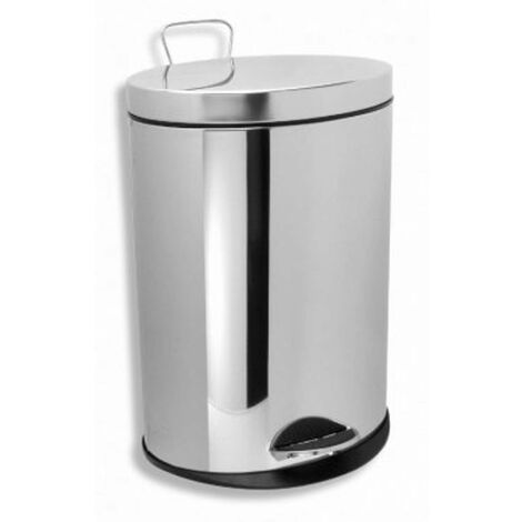 Novaservis - Poubelle ronde de 3 l, chrome 6162,0