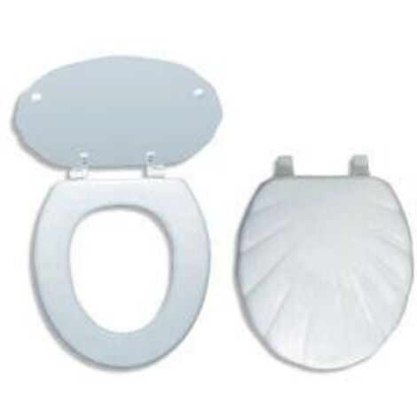 Novaservis Prestige - Abattant Coquille lyre WC/MUSLELYRA
