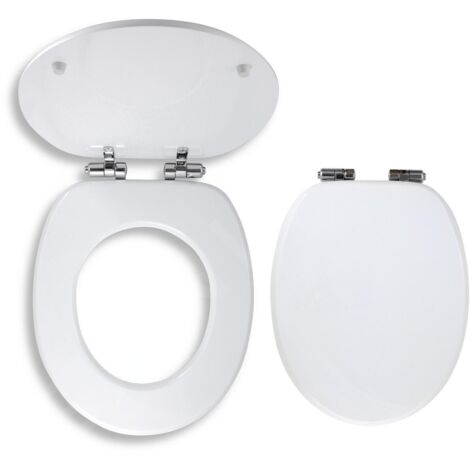 Novaservis Prestige - Abattant de WC Softclose, MDF, blanc WC/SOFTMDF