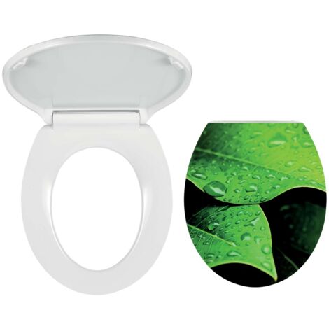 Novaservis Prestige - Toilettensitz, Duroplast, Softclose, weiß/farbig bedruckt WC/SOFTNATURE