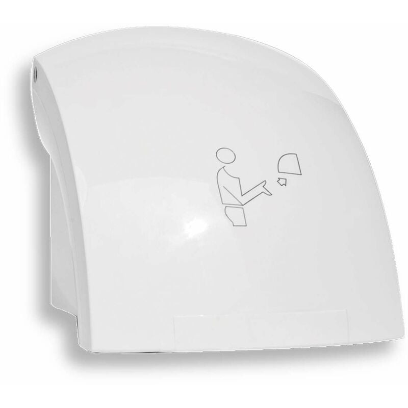 Programme d'hygiène - Sèche-mains électrique avec capteur, blanc 69091,1 - Novaservis