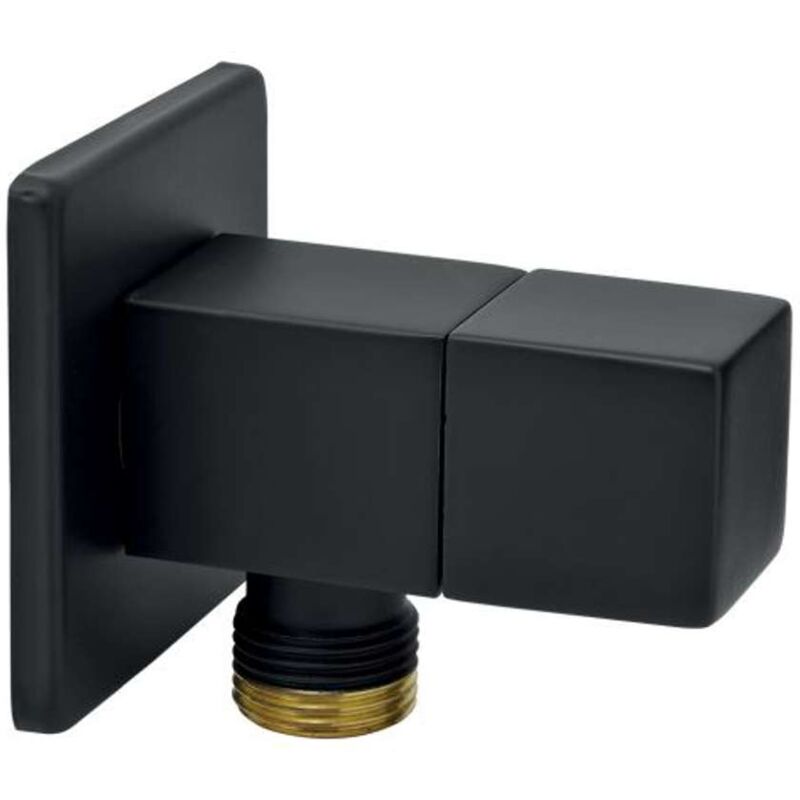 Novaservis - Robinets d'angle - Robinet d'arrêt, noir mat Z293-BL