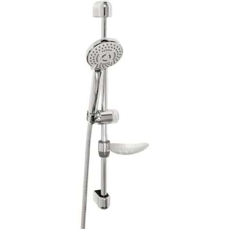 Novaservis Sets de douche - Colonne de douche avec porte-savon, 3 types de jets, chrome KIT04,0