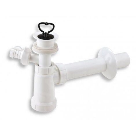 Novaservis Siphons - Siphon de lavabo avec sortie de machine à laver, plastique 422,PP