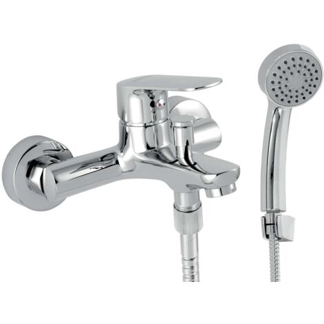 Novaservis Titania Cosmos - Miscelatore per vasca da bagno con accessori, cromo 90220,0E