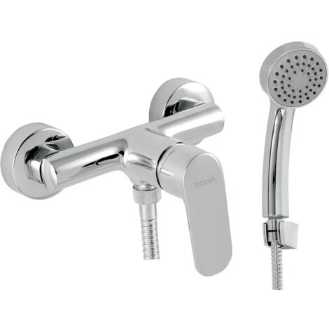 Novaservis Titania Cosmos - Mitigeur de douche avec accessoires, chromé 90261,0E