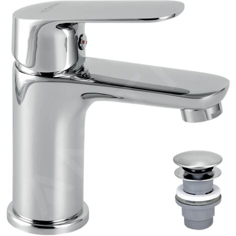 Novaservis Titania Cosmos - Mitigeur de lavabo avec bonde Click-Clack, chrome 90203,0