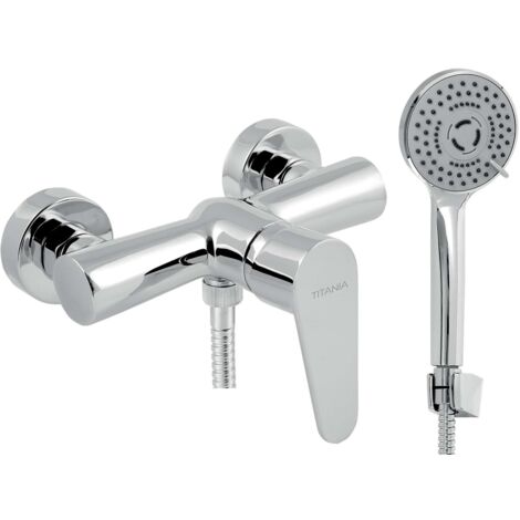 Novaservis Titania Fresh - Miscelatore per doccia con accessori, cromo 96061,0E