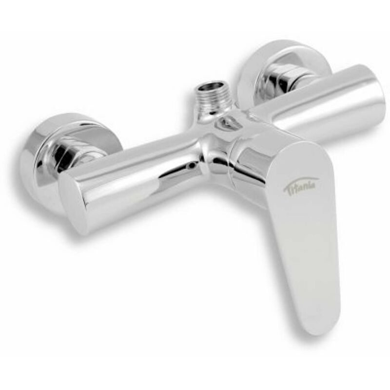 Titania Fresh - Robinetterie de douche avec sortie supérieure, chrome 96062/1,0 - Novaservis