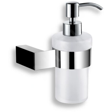 Novaservis Titania Kate - Distributeur de savon avec support, blanc/chrome 66555,0