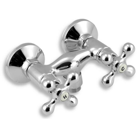 Novaservis Titania Retro II - Robinet de douche murale sans accessoires 100 mm, chrome 99164/1,0
