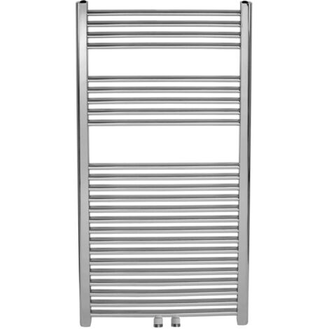 Novaservis Toalleros eléctricos - Elemento calefactor recto 45 cm, cromado 450/1200/RS,0