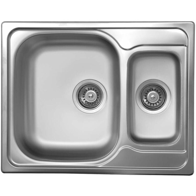 Novaservis - viers - Évier, 49x62 cm avec trop-plein, inox DR49/62