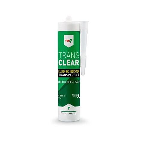 Novatech TEC7 Trans Clear mastic 53950621 Cartouche 310ml