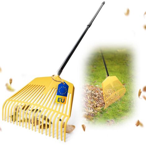 Novatool Gartenpflege-Sets Laubrechen mit Teleskopstiel