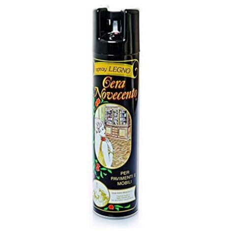 Novecento CERA SPRAY LEGNO mobili pavimento profumo delicato 400 ML