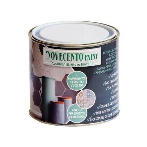 Novecento Paint Pavimenti e RIvestimenti 500ml Grigio Fumo