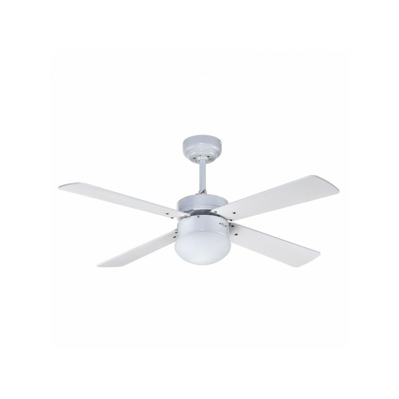 

Novedad en ventilador de techo 107 cm TRAMONTANA blanco con luz . - Fabrilamp