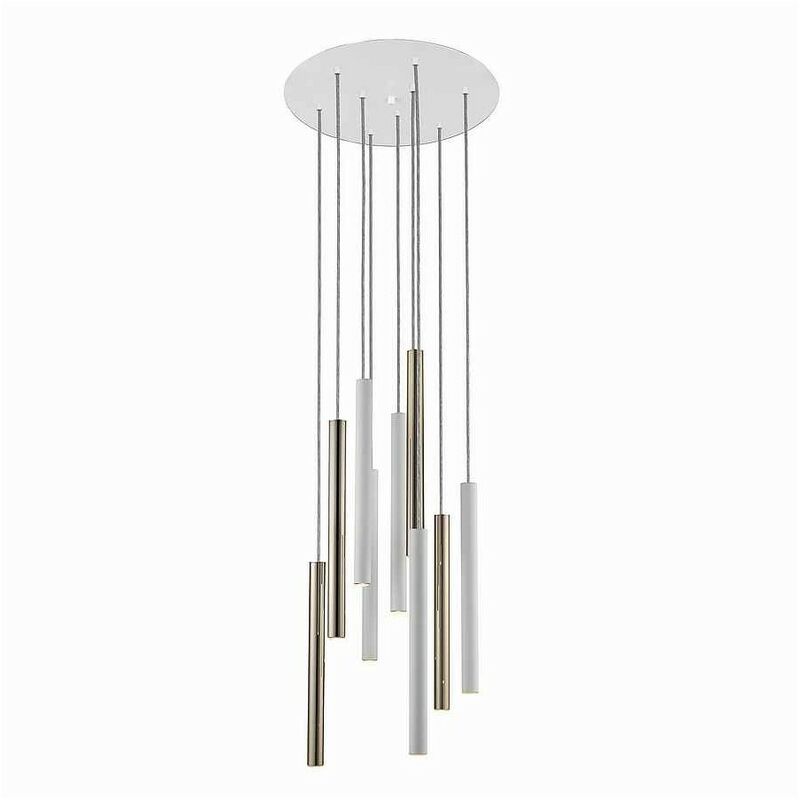 

Novedad lámpara VARAS LED, blanco-oro - Schuller