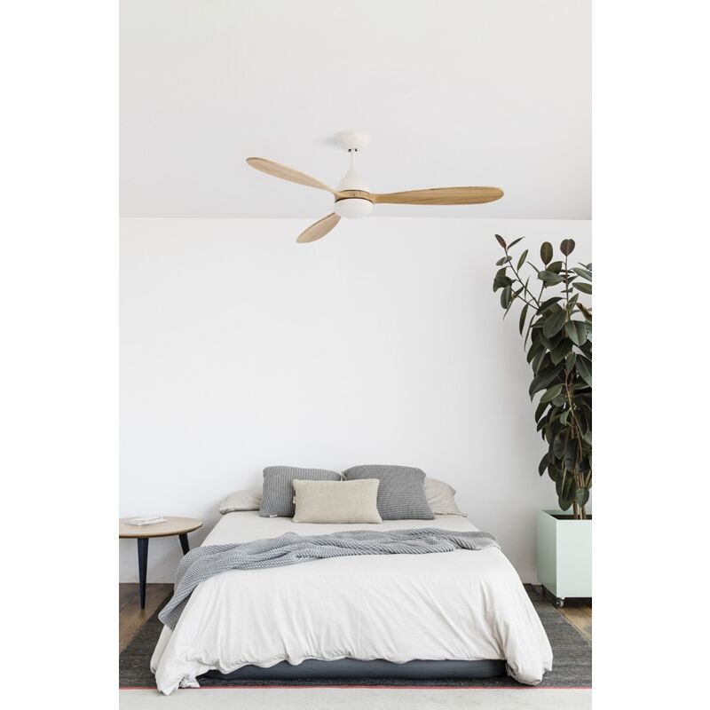 

Ventilador de techo con luz Poros 33524 - BLANCO MATE