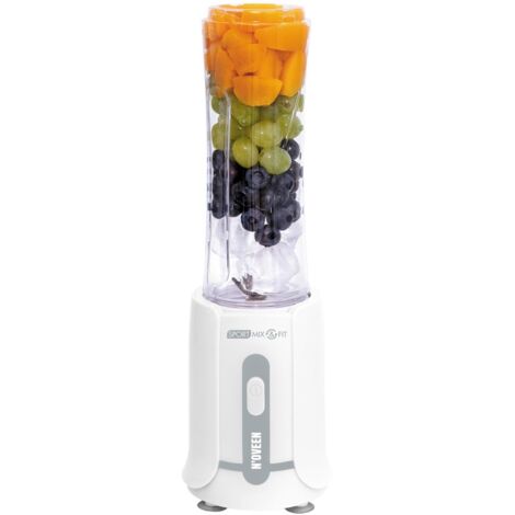 Noveen 300W Sport Mix & Fit Blender  600ml, Grau