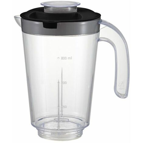 Noveen 800 ml Becher Mixermodelle SB1000, 2000 für Smoothies, Cocktails oder Shakes in Schwarz